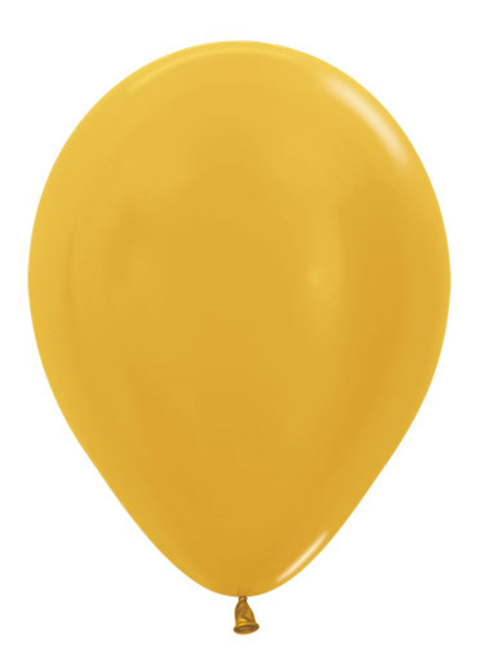 Feestkleding Breda Ballonnen Metallic Pearl Gold 570