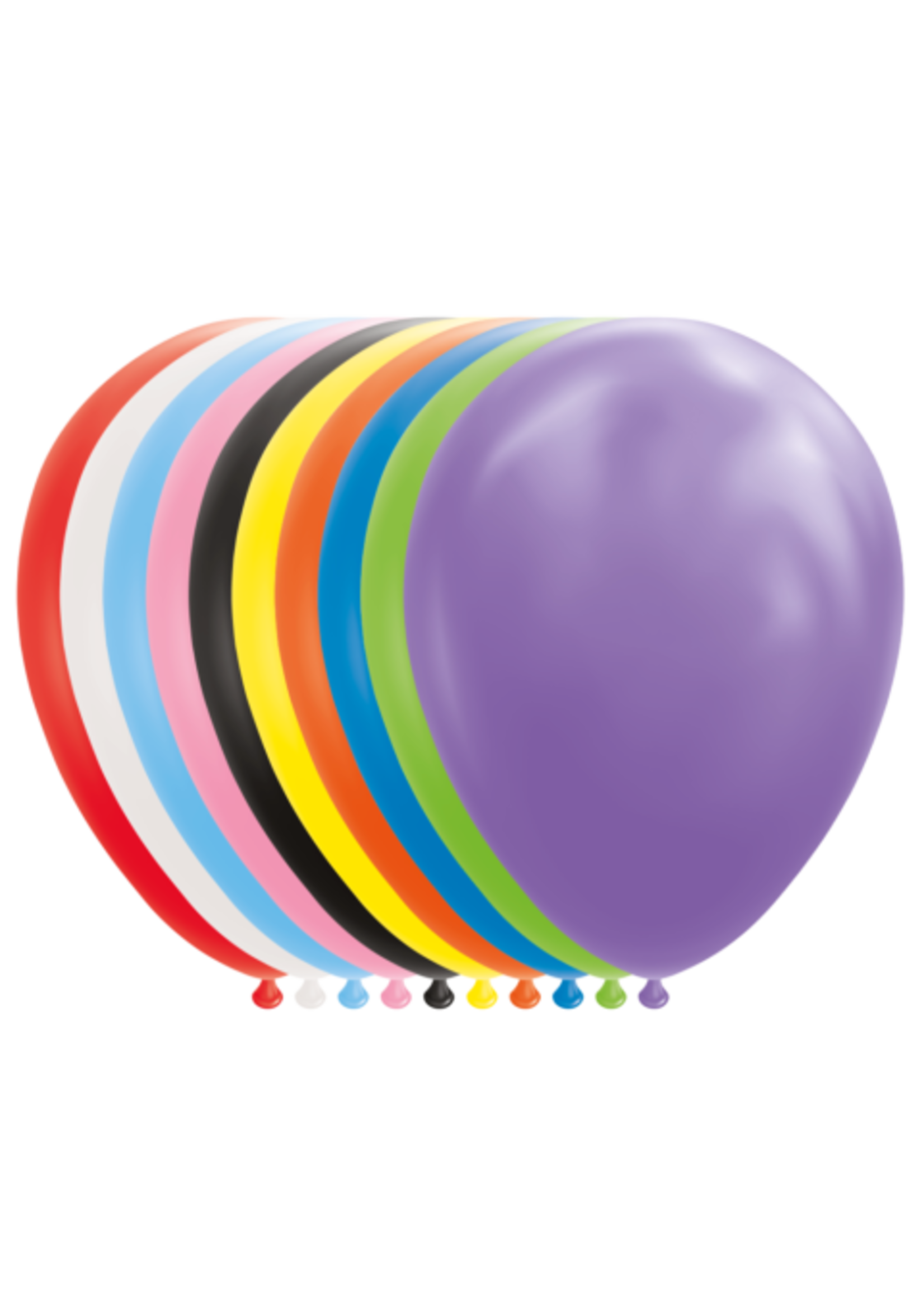 We Fiesta Party Ballonnen mix van kleuren