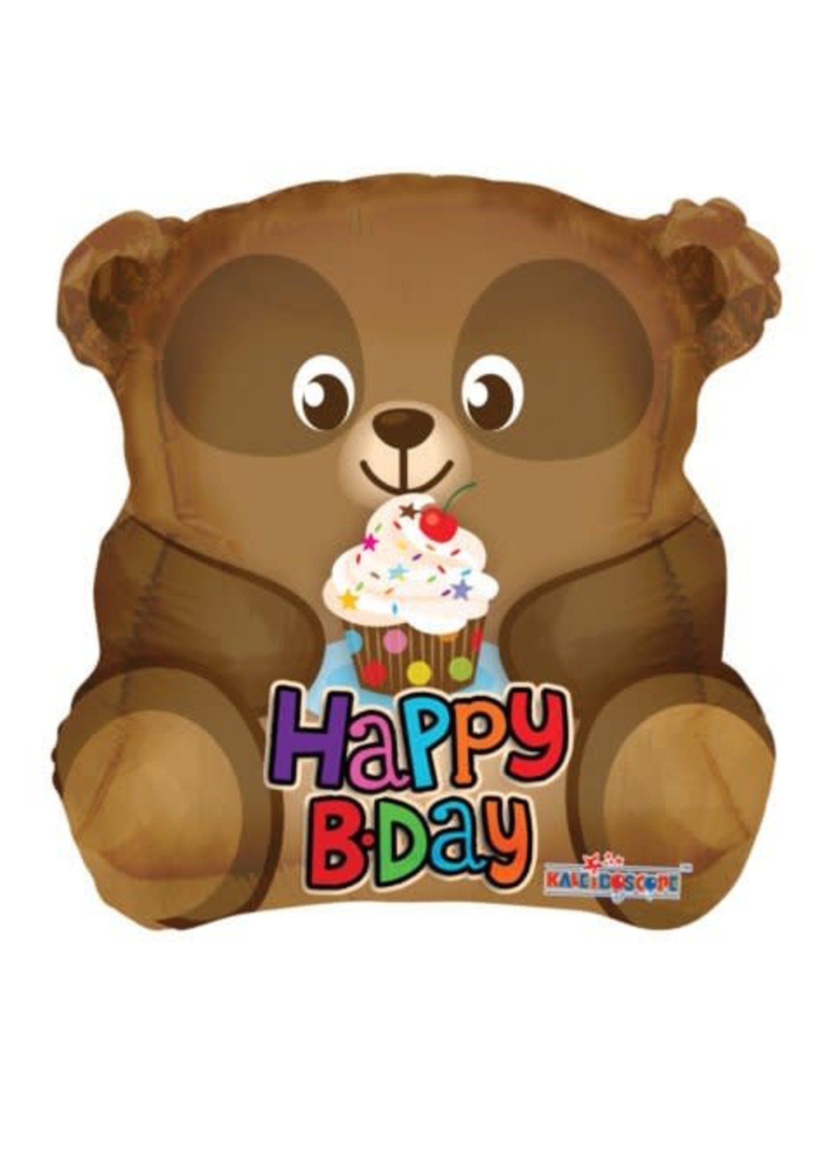 We Fiesta Party Folie ballon Happy B-Day beer 18 inch / 46 cm