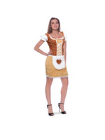 Feestkleding Breda Dirndl Jurk Bruin