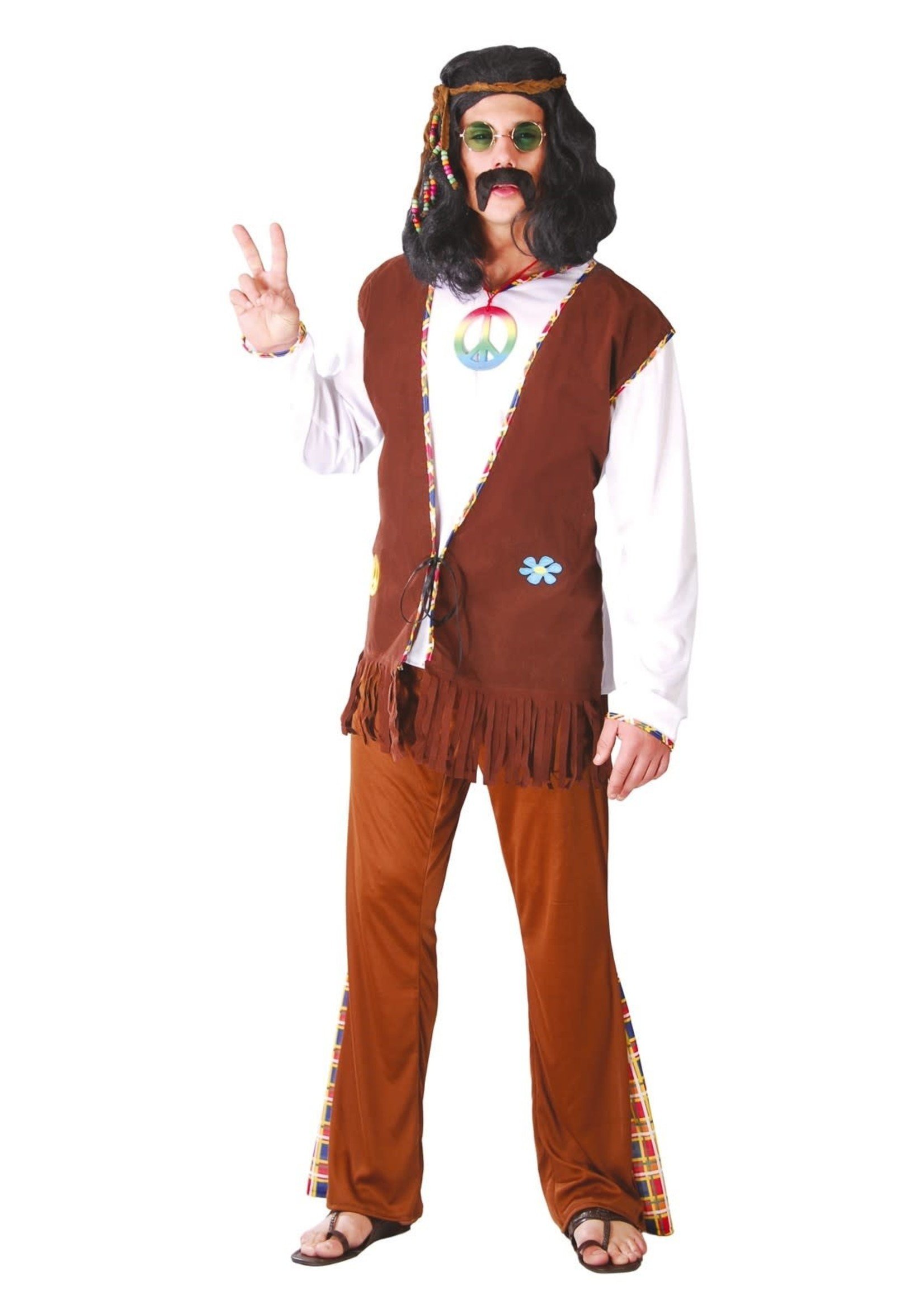 Feestkleding Breda Hippie man