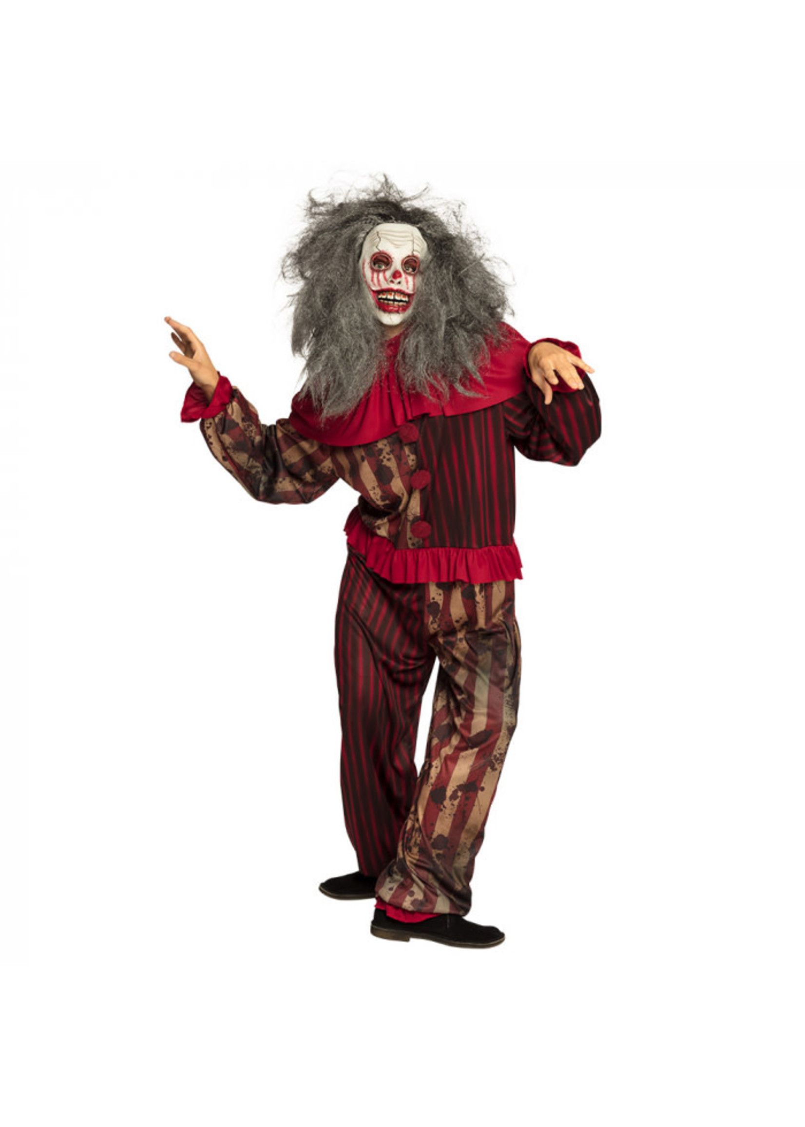 Feestkleding Breda Midnight clown heren