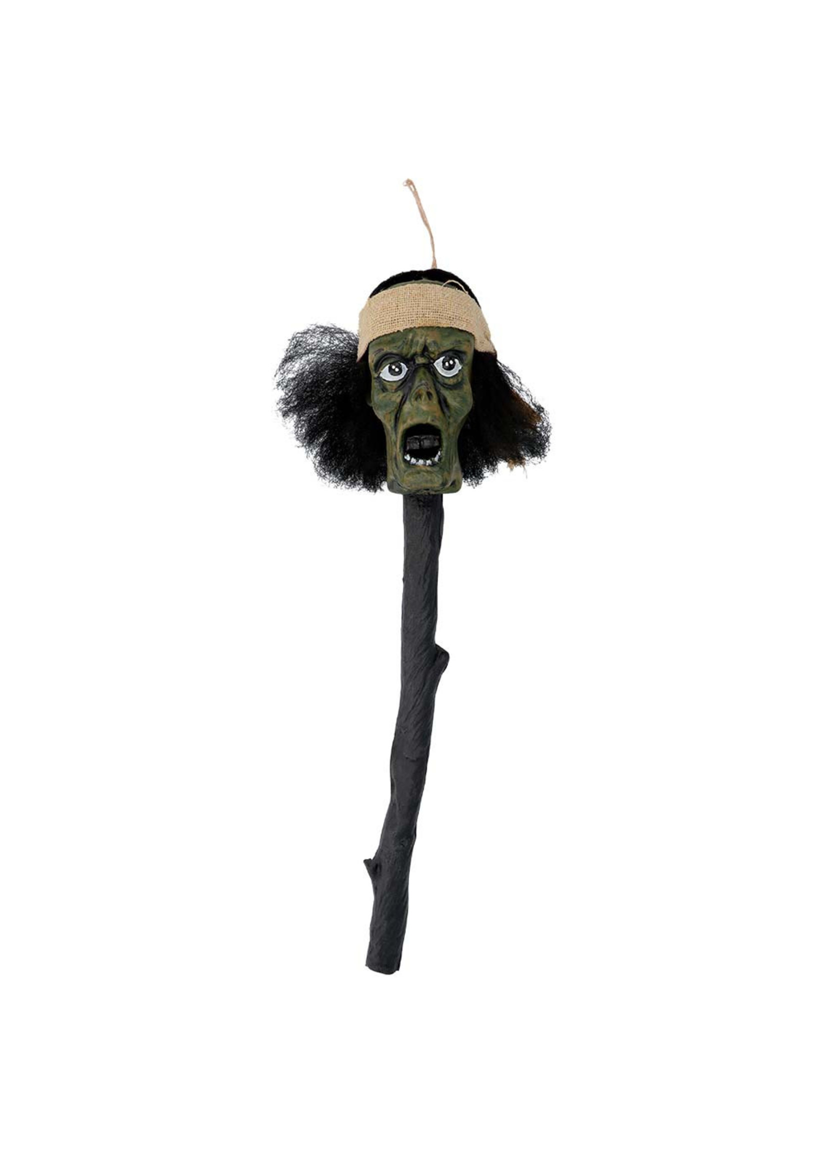 Feestkleding Breda Scepter Voodoo met een voodoo hoofd