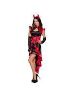 Feestkleding Breda Jurk Gothic duivel