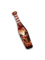Fiestas Guirca Opblaasbare knuppel clown opdruk 90 cm