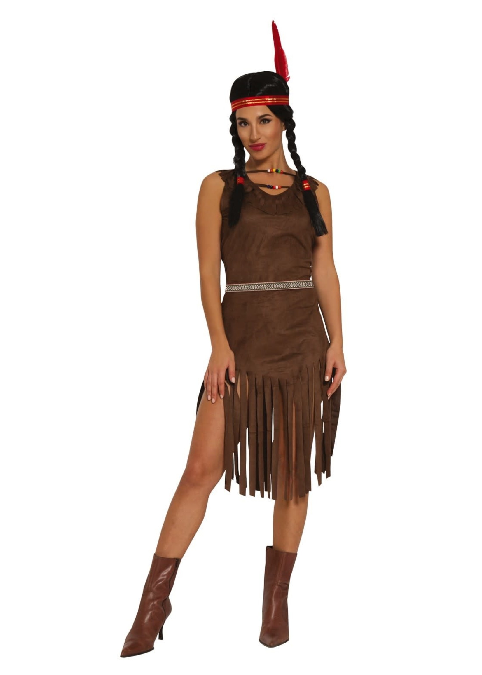 Feestkleding Breda Indianen jurk