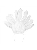 Feestkleding Breda Tiara samba wit