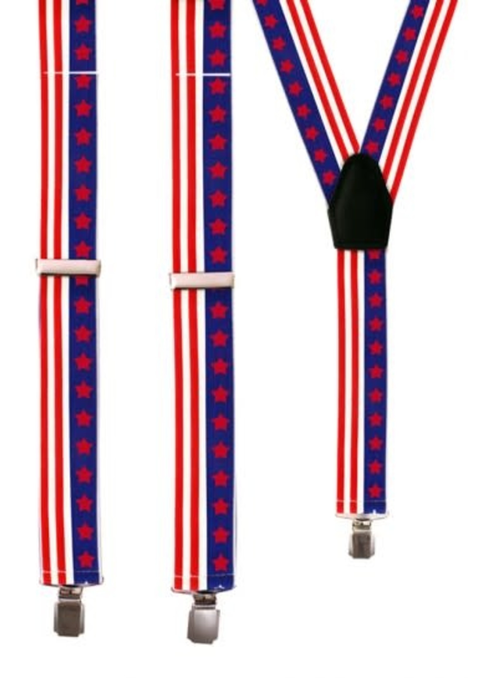 Feestkleding Breda Bretel sterren & strepen