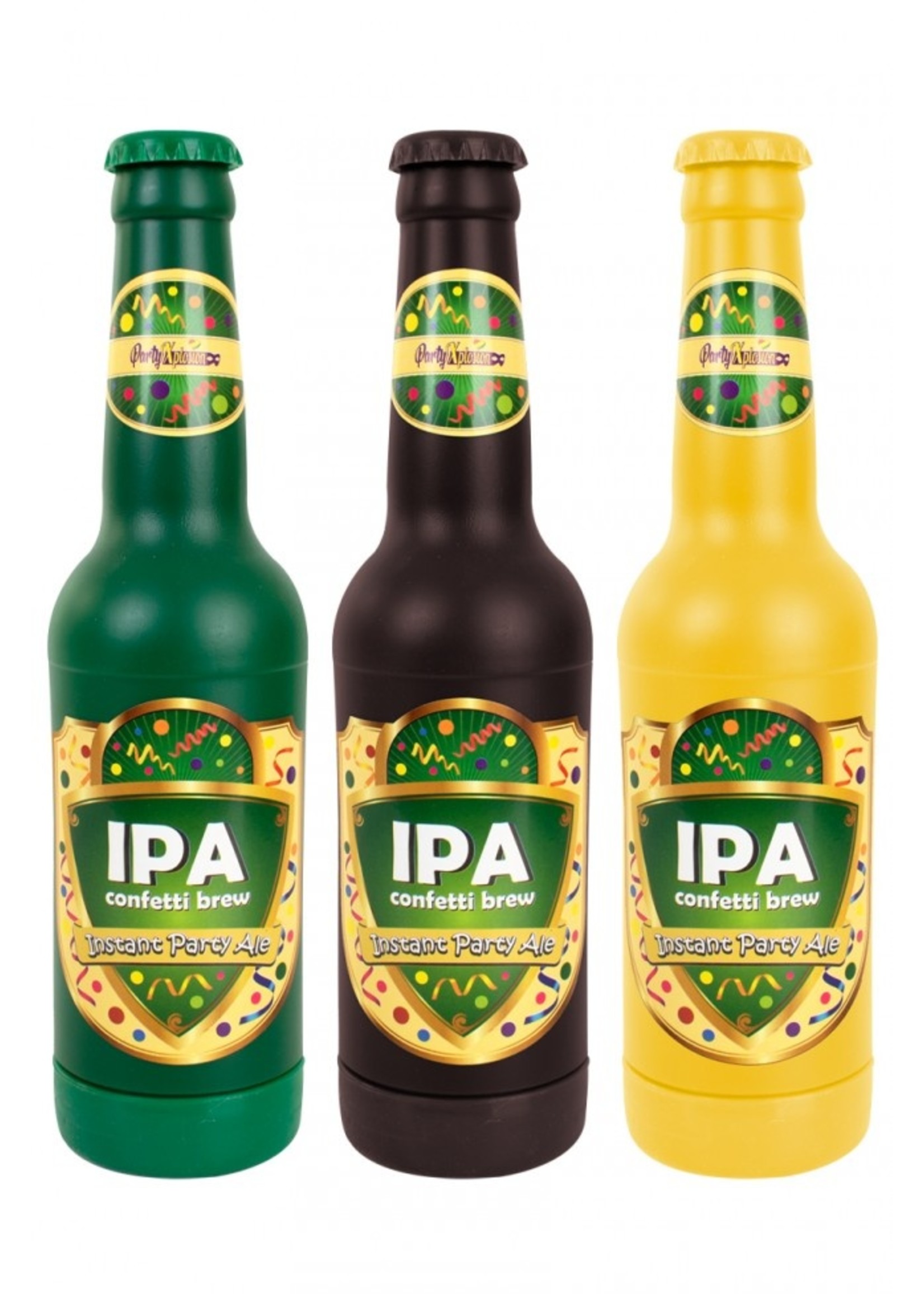Feestkleding Breda IPA Bierfles confetti shooter