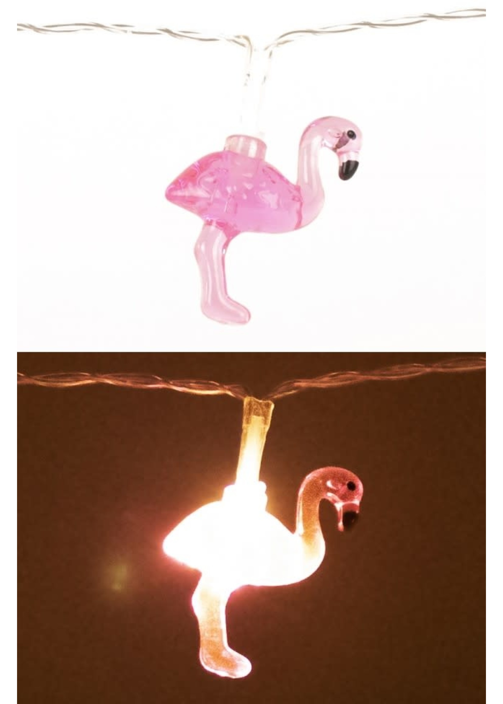 Feestkleding Breda Verlichtingssnoer flamingo