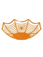 Fiestas Guirca Halloween spinnenweb schaal oranje