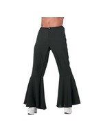 Feestkleding Breda Hippie/Disco broek Heren zwart