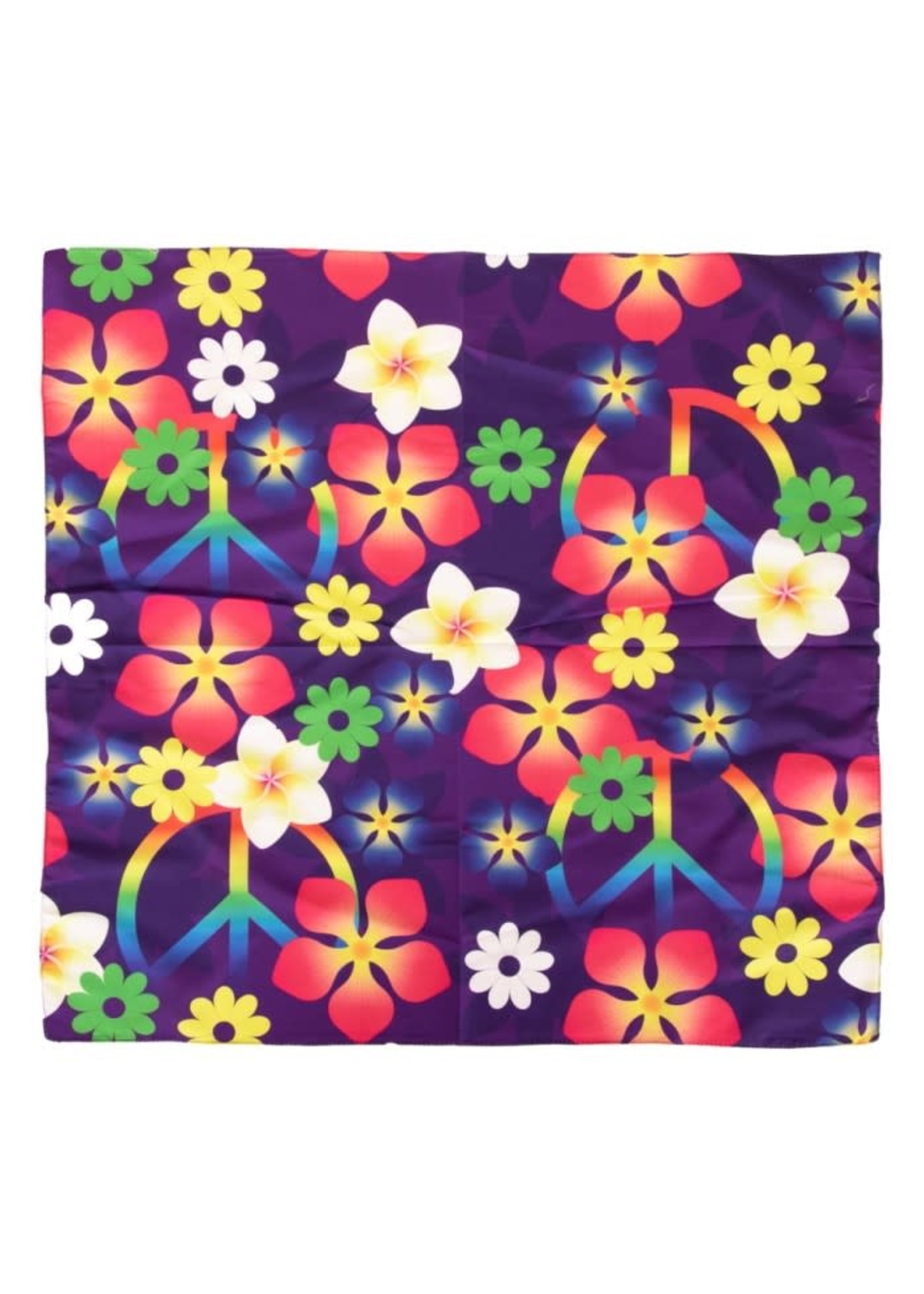 Feestkleding Breda Bandana flower power Print