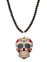 Feestkleding Breda Ketting Sugar skull