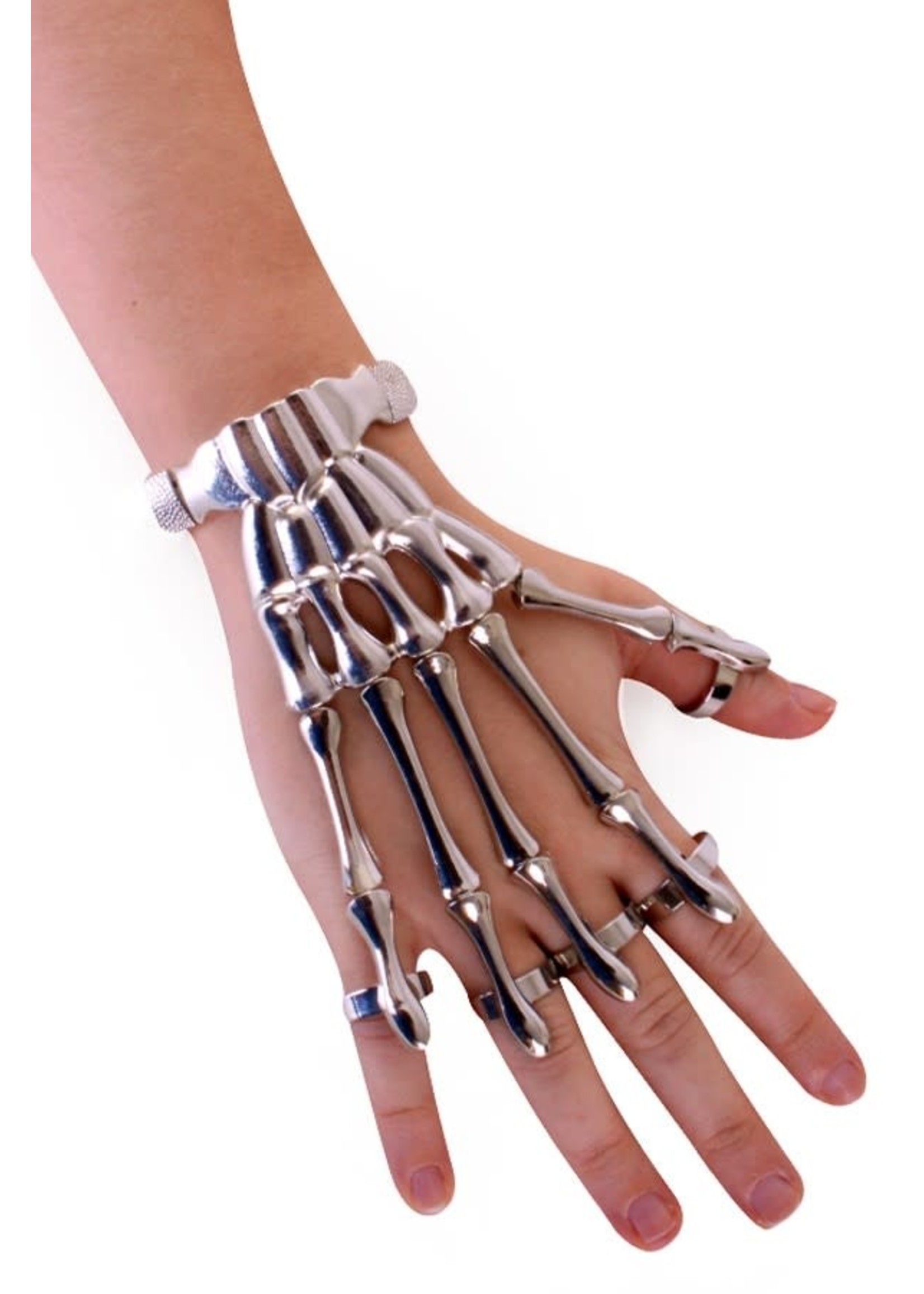 Feestkleding Breda Armband Skeletvingers