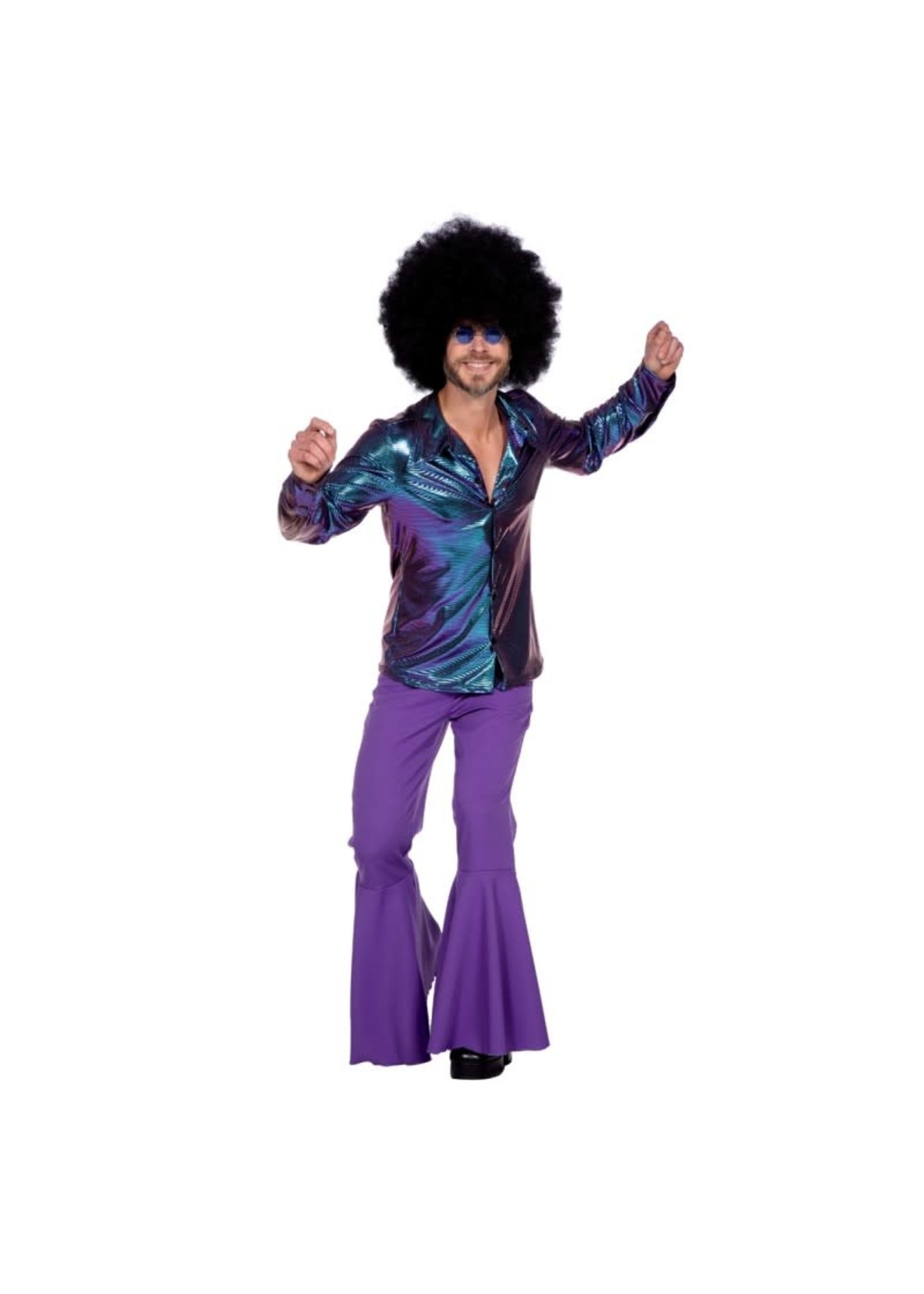 Wilbers & Wilbers Disco blouse blauw/paars