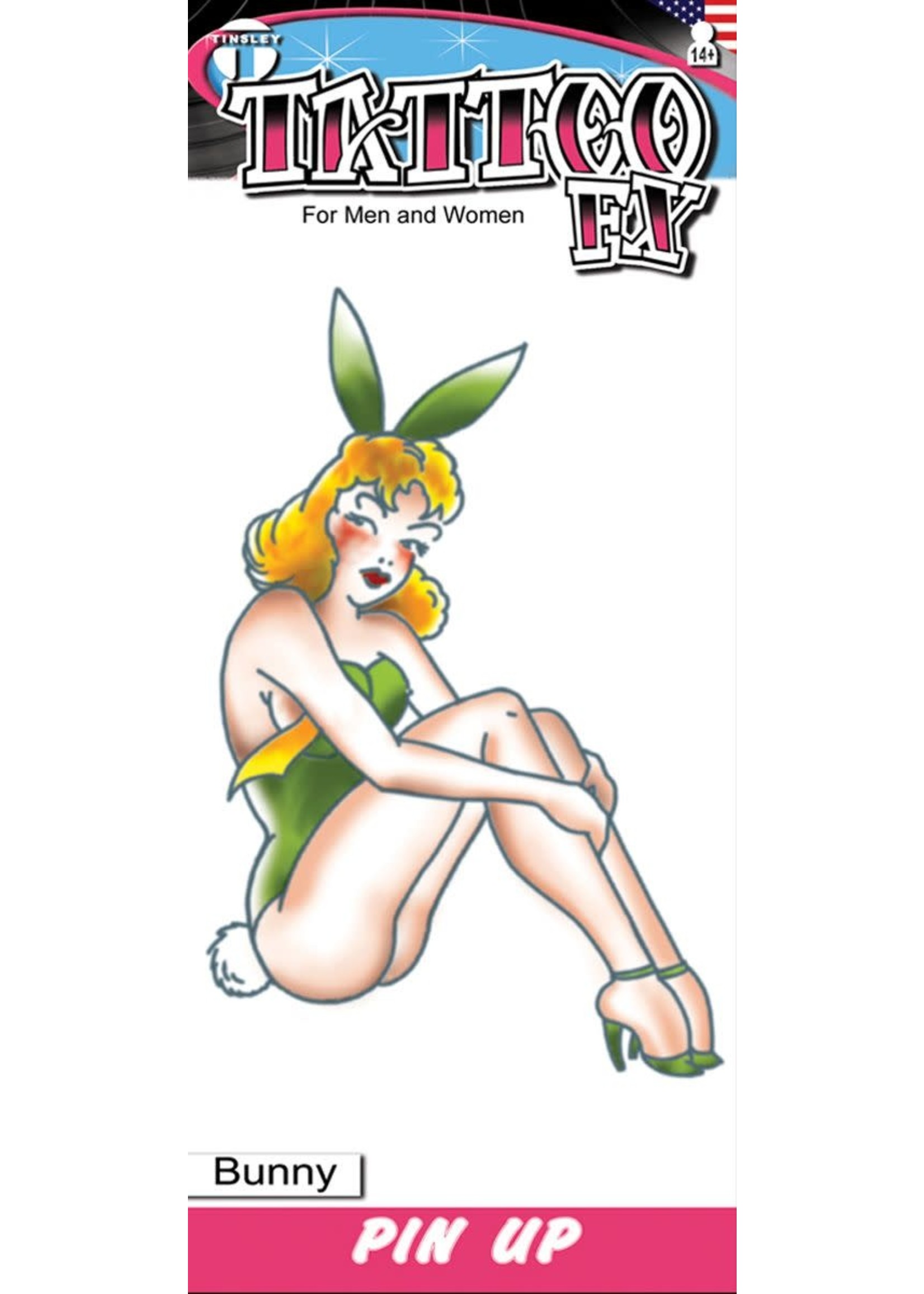 Feestkleding Breda Pin up Tattoos Bunny