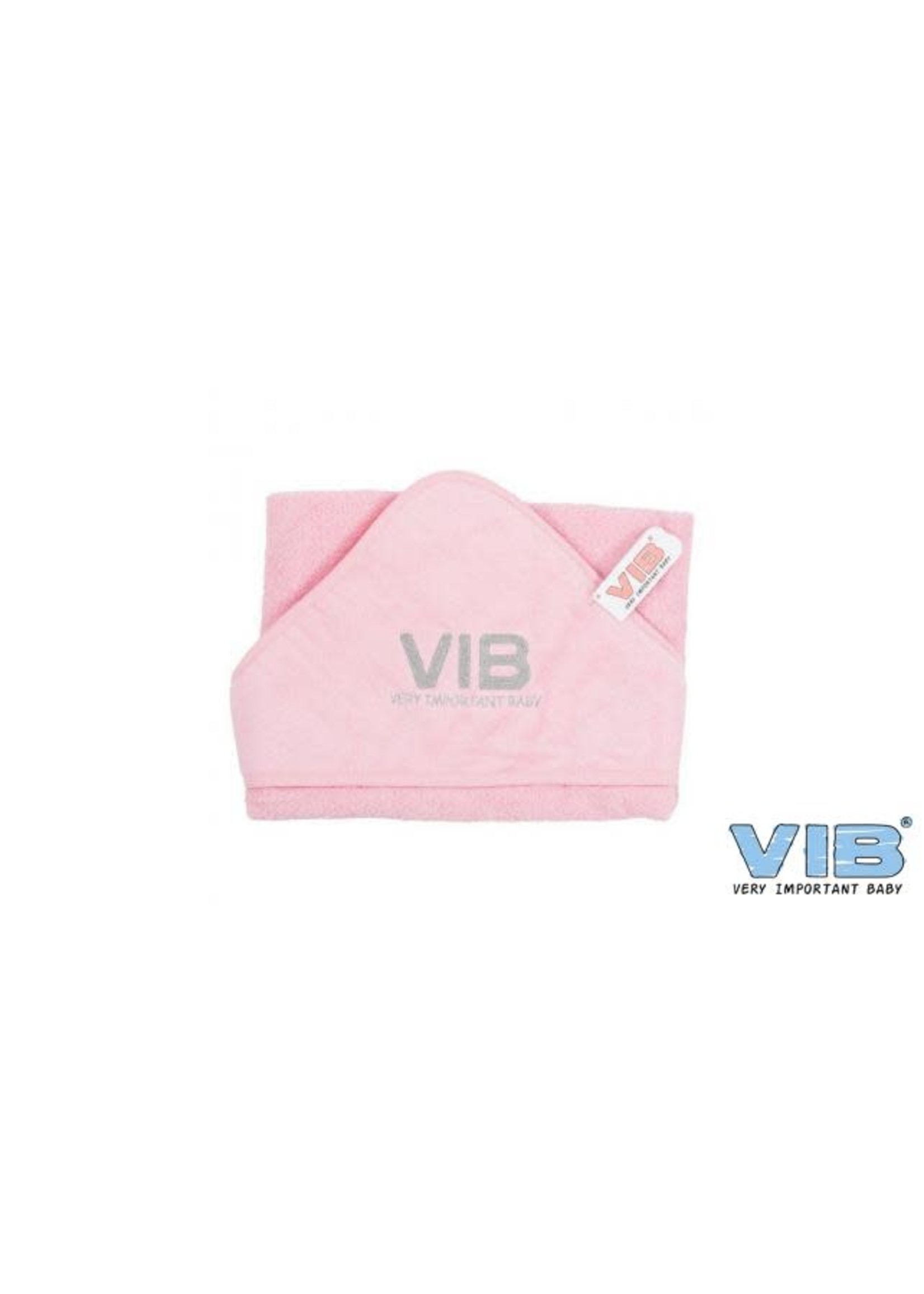 Feestkleding Breda Baby badcape VIB roze / zilver