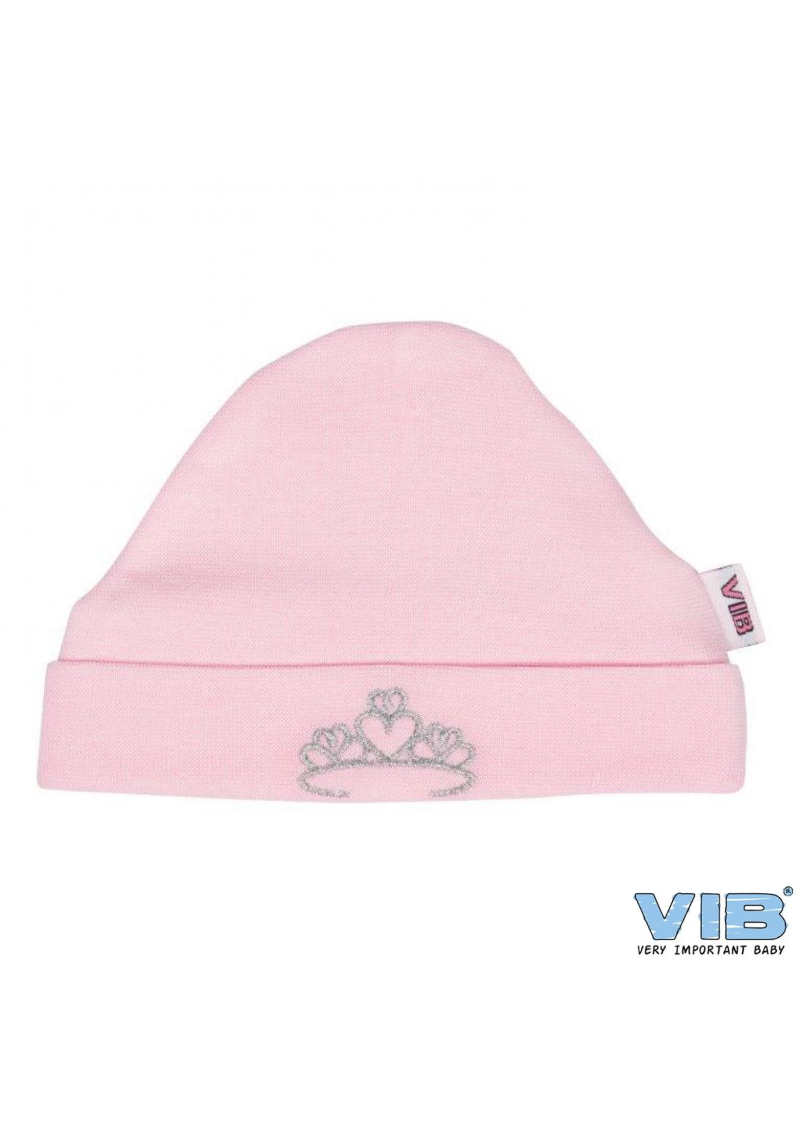 Feestkleding Breda Baby muts roze