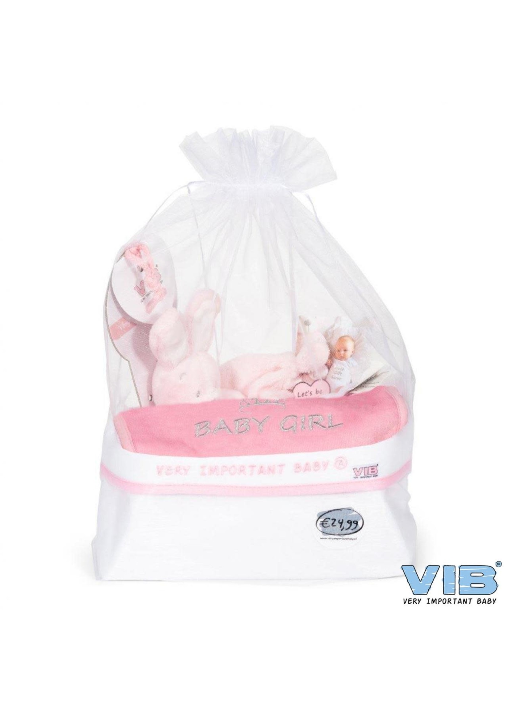 Feestkleding Breda Baby gift Pakket met commodemandje Girl L