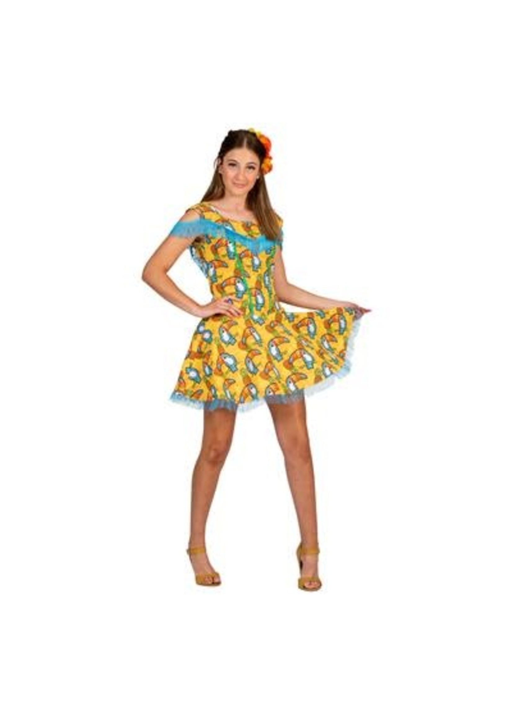 Feestkleding Breda Toekan jurk