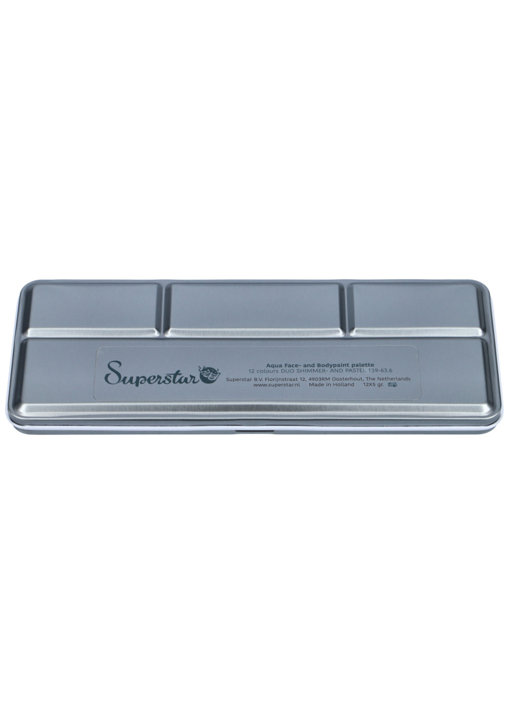 Superstar Schmink Superstar palette Duo Shimmer- and Pastel Colours