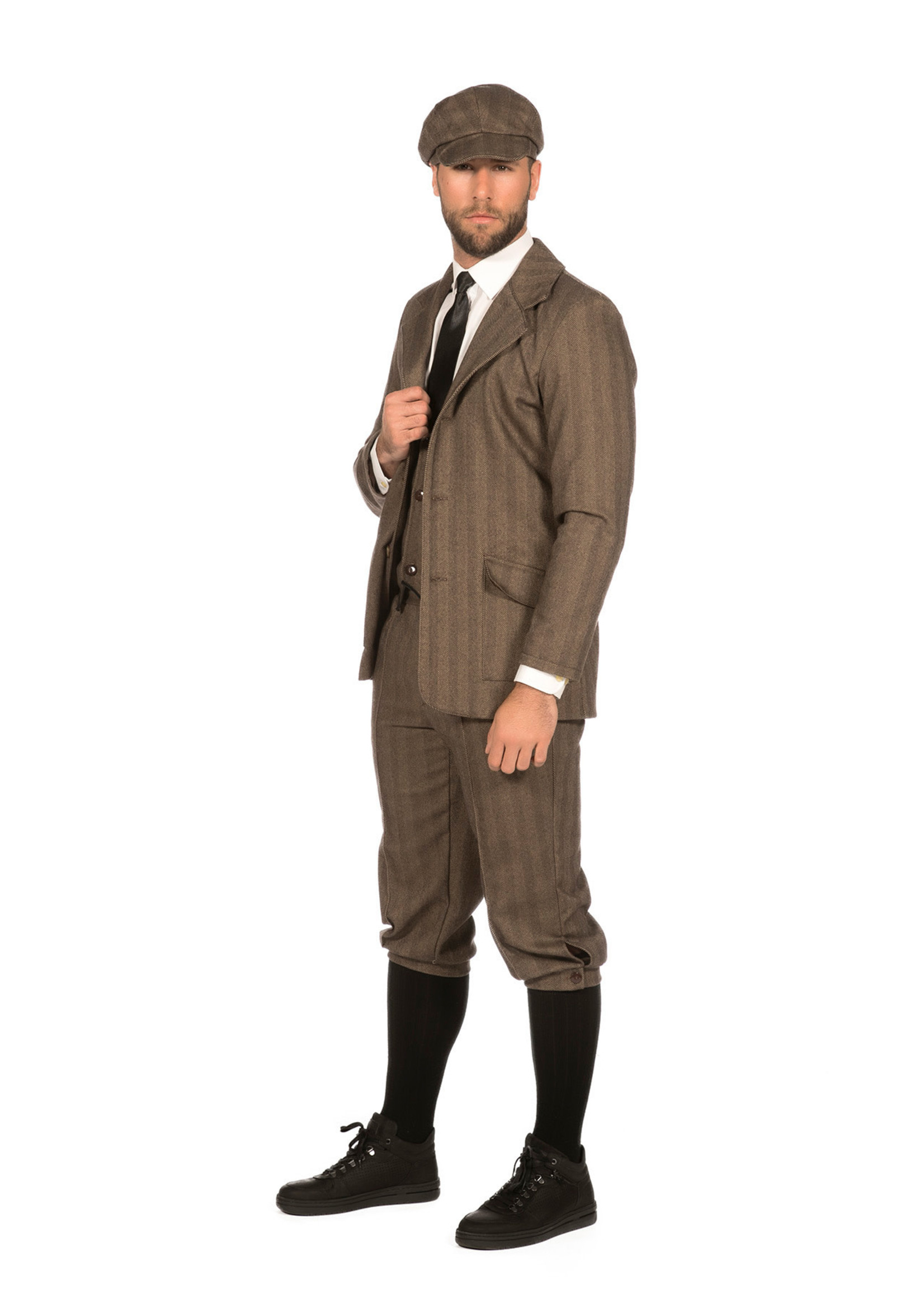 Feestkleding Breda Roaring 20's colbert bruin