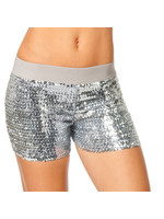 Wilbers & Wilbers Hotpants pailletten zilver