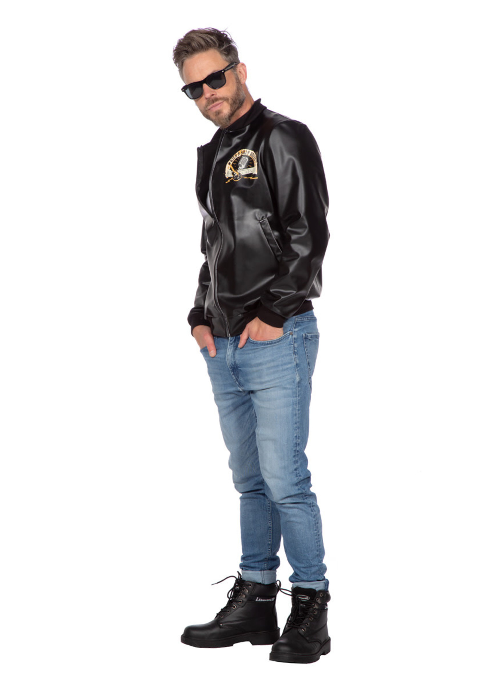 Feestkleding Breda Jack Rock en Roll leather look