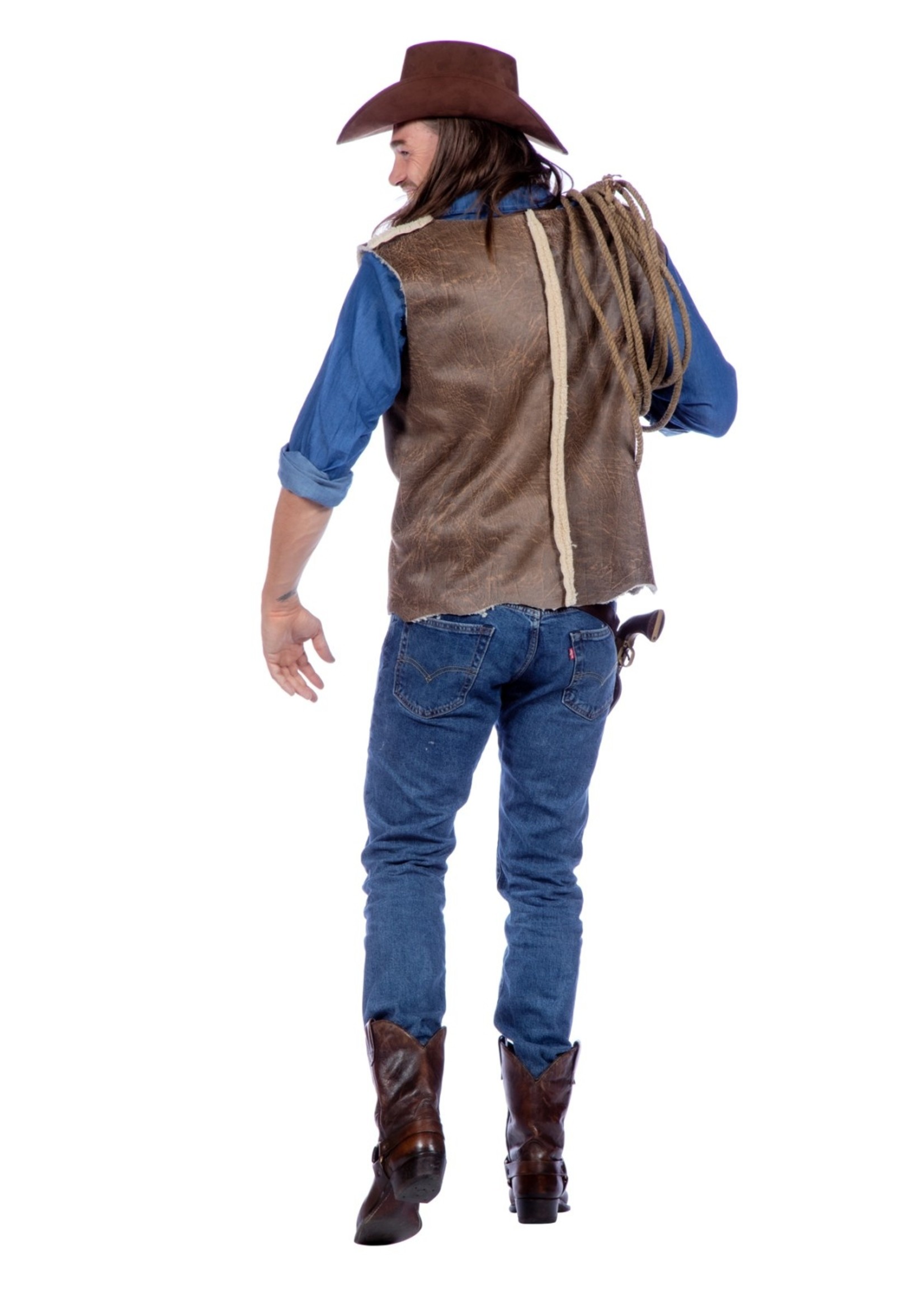 Feestkleding Breda Western vest Manco