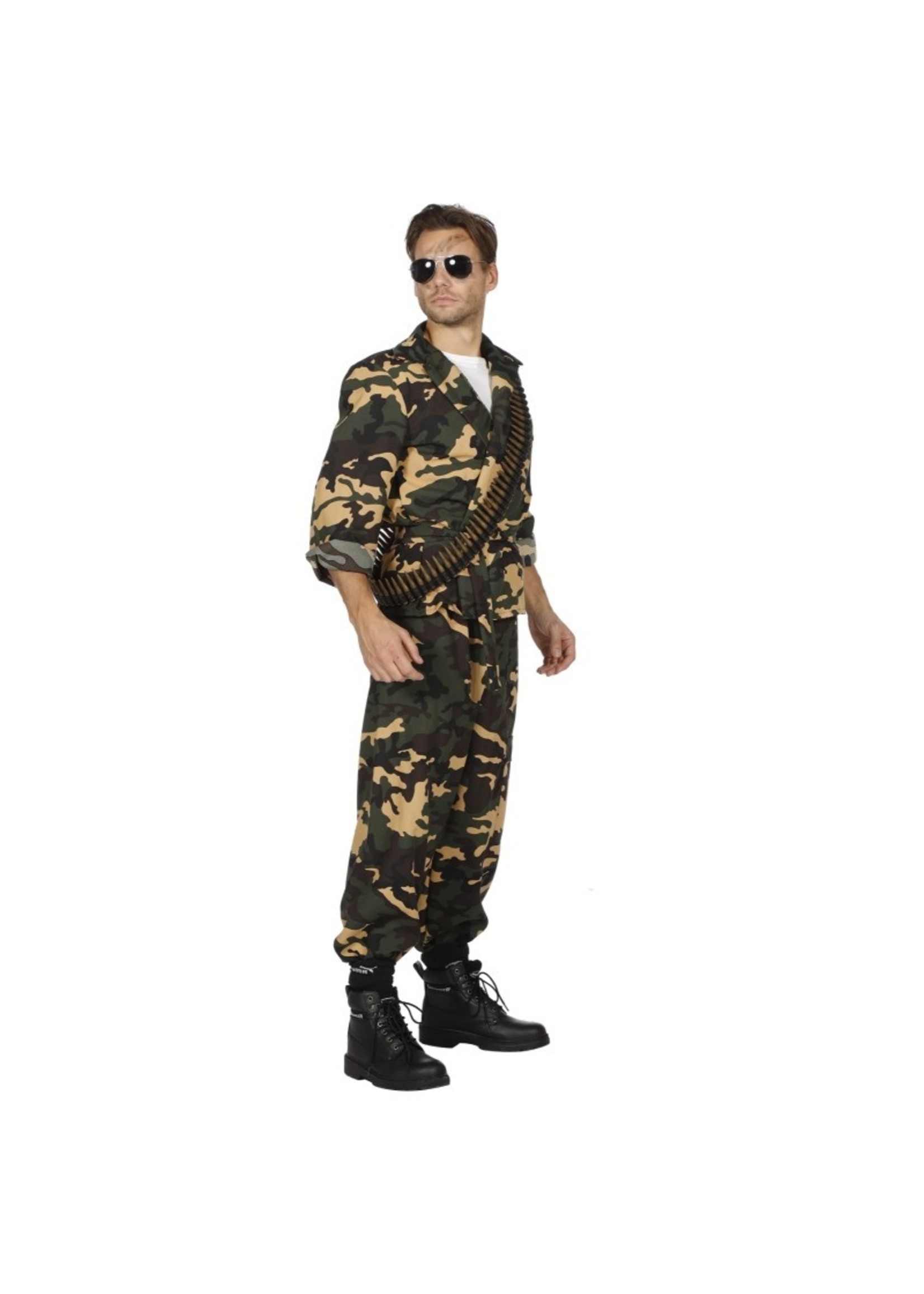 Feestkleding Breda Camouflagepak volwassenen