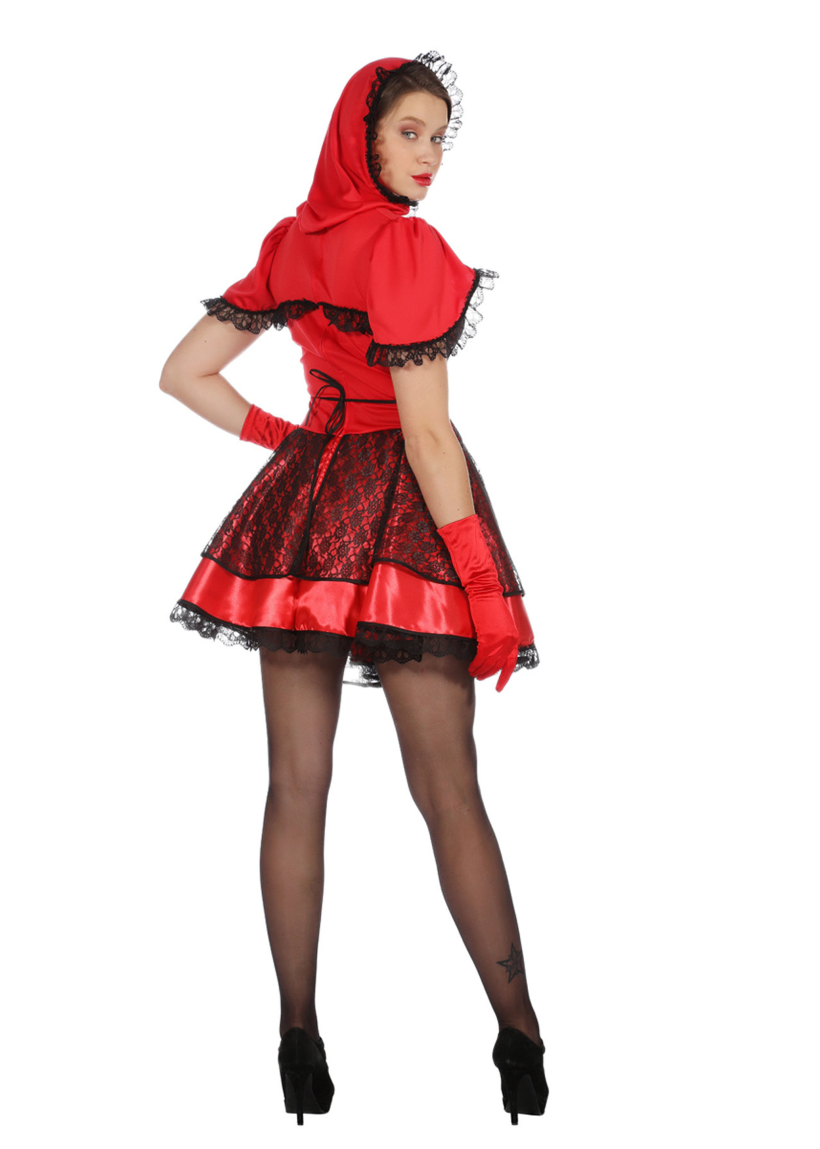 Wilbers & Wilbers Rood jurkje met capuchon