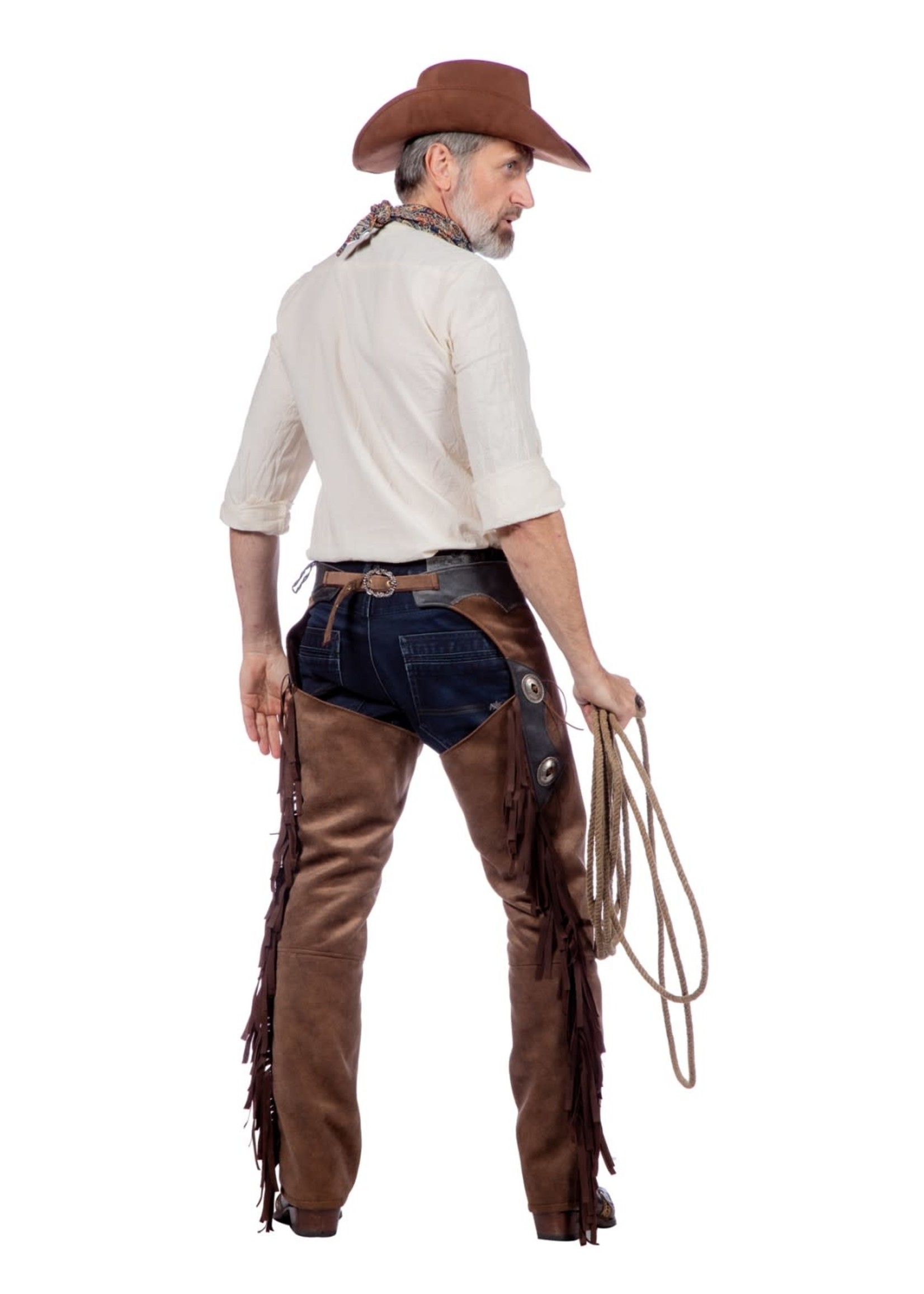 Feestkleding Breda Authentic western chaps Jesse