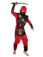 Wilbers & Wilbers Kostuum Ninja Fire kind