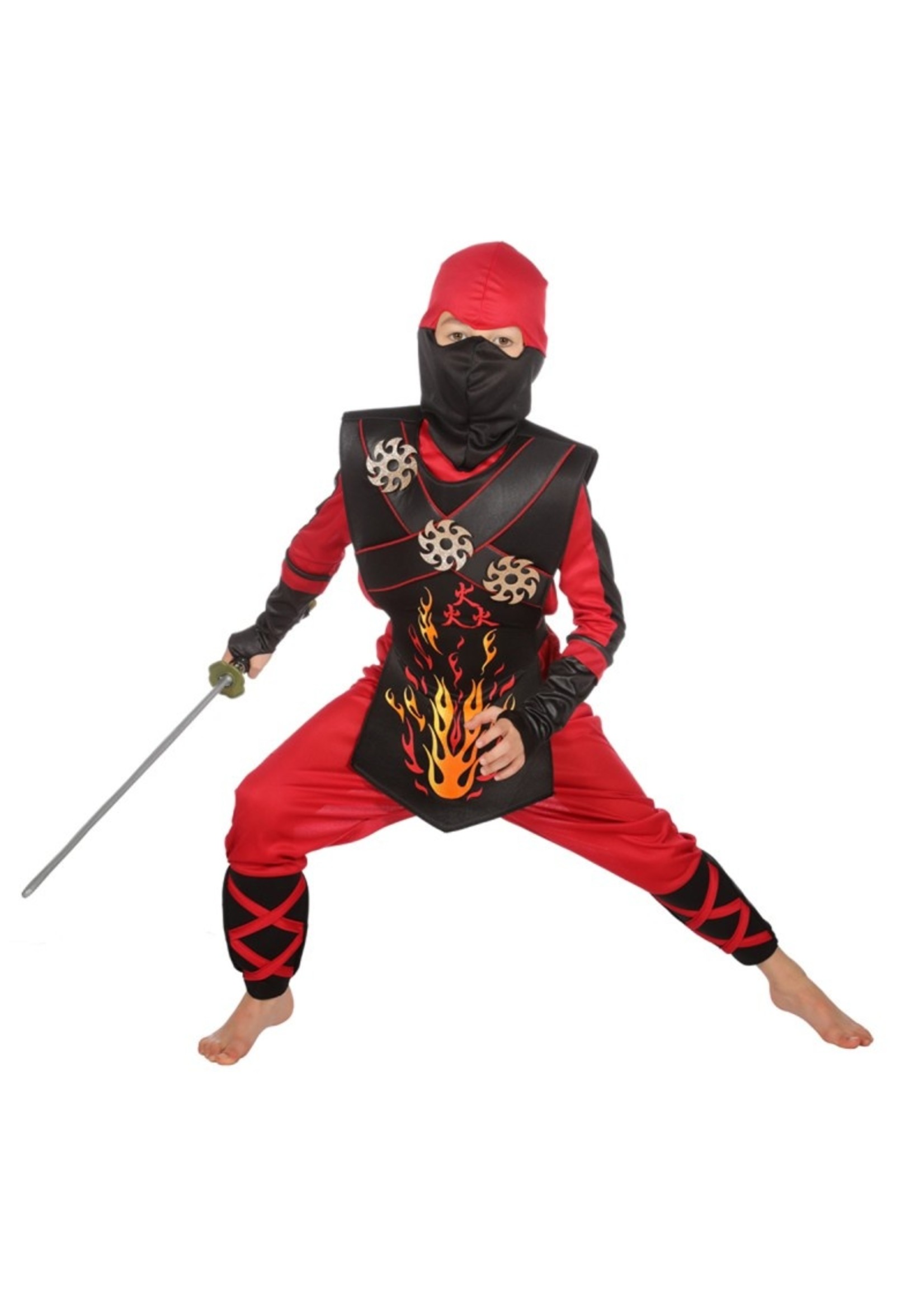 Feestkleding Breda Kostuum Ninja Fire kind