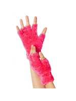 Feestkleding Breda Handschoenen, fluor pink