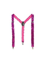 Wilbers & Wilbers Bretels pailletten pink