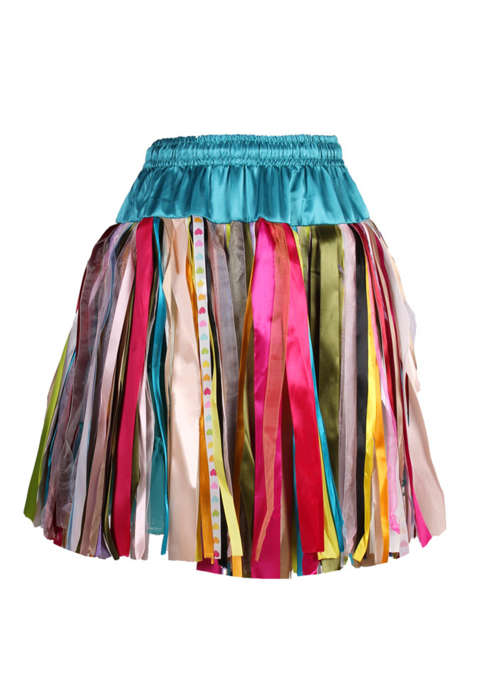 Feestkleding Breda Petticoat ''Sattin" Mix van kleuren