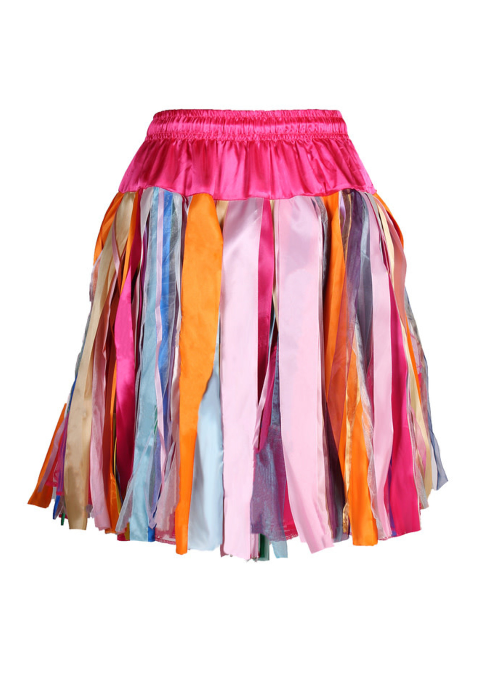 Feestkleding Breda Petticoat ''Sattin" Mix van kleuren