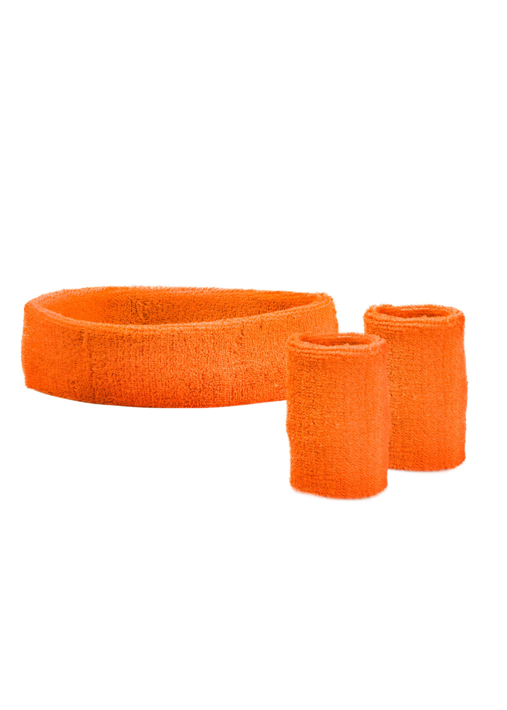 Wilbers & Wilbers Zweetbandjes set van 3 oranje