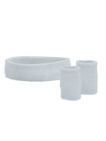 Wilbers & Wilbers Zweetbandjes set van 3 wit