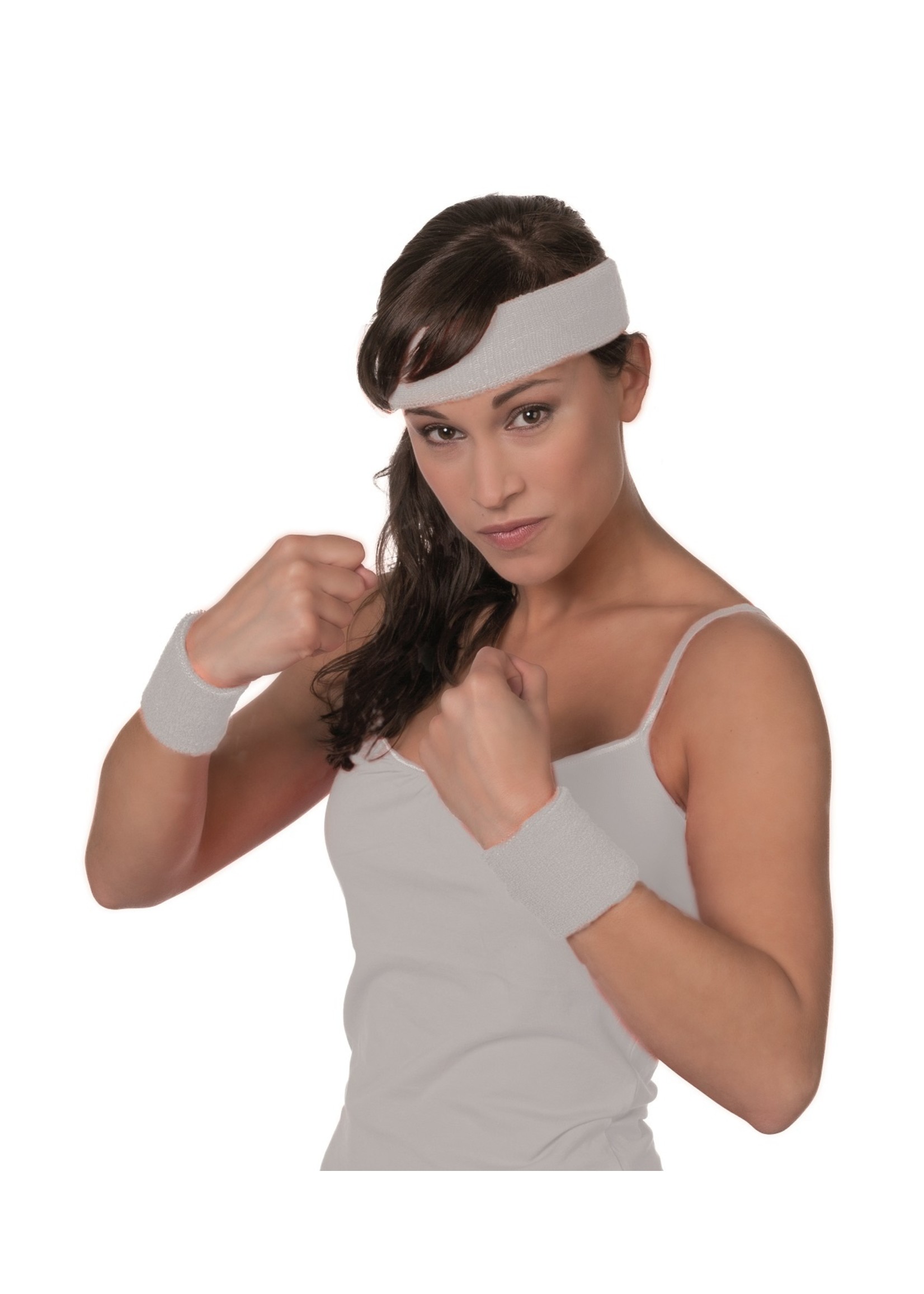 Wilbers & Wilbers Zweetbandjes set van 3 wit