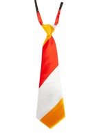 Feestkleding Breda Stropdas rood-wit-geel