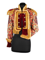 Thetru Damesjas bolero "Berber diva", Mix van kleuren