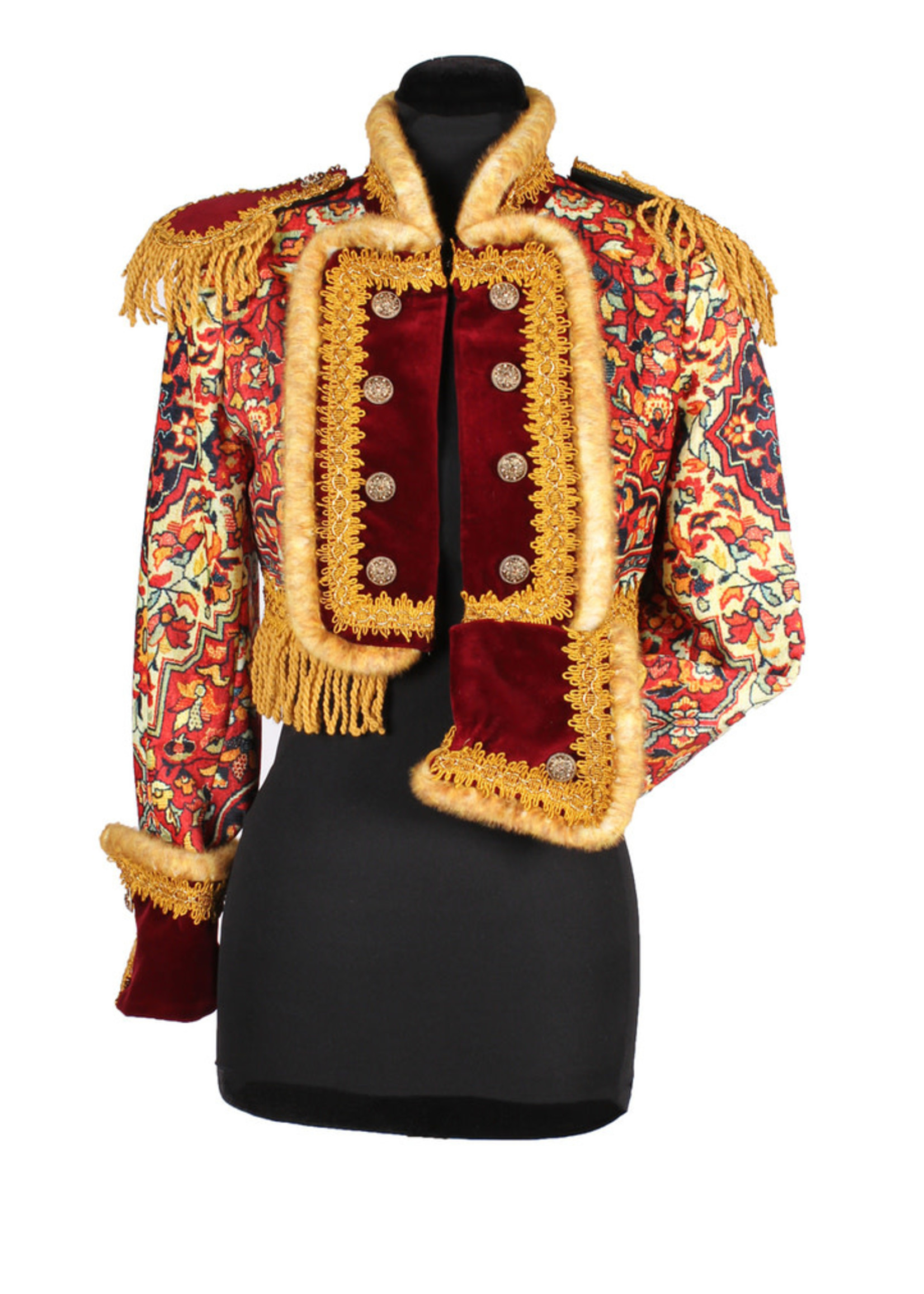 Thetru Damesjas bolero "Berber diva", Mix van kleuren