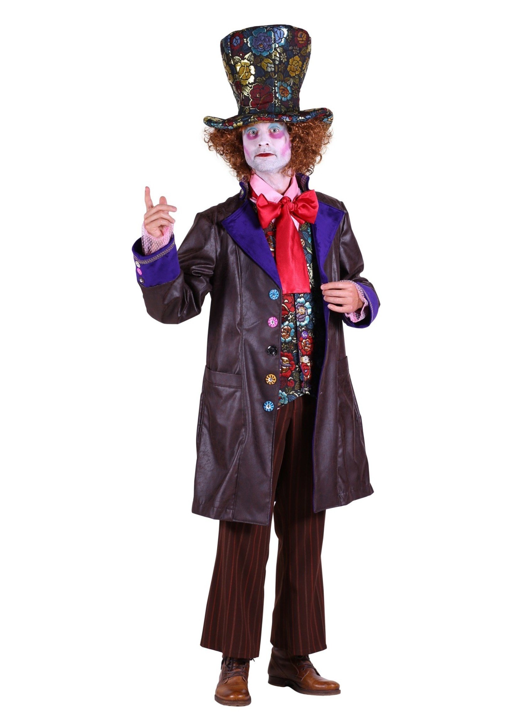 Feestkleding Breda Mad hatter, Mix van kleuren