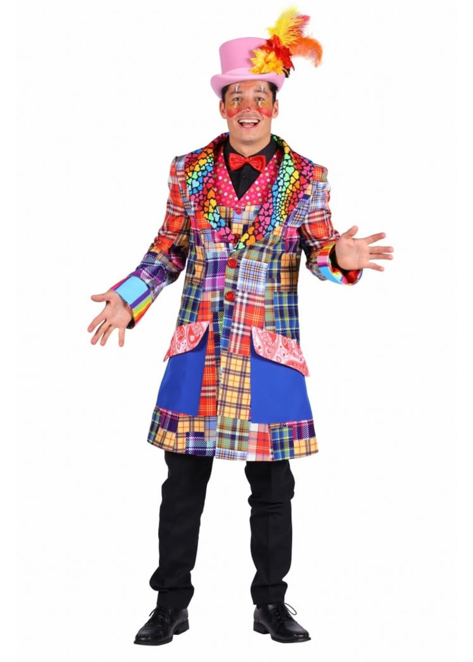 Feestkleding Breda Themajas heer ''Clown'', Mix van kleuren