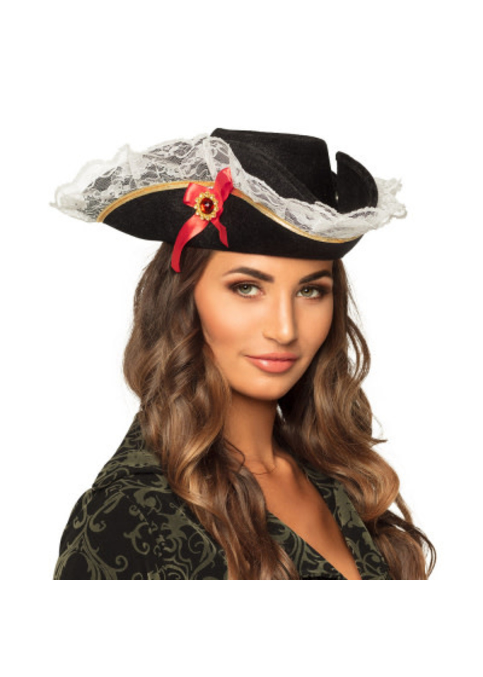 Feestkleding Breda Piratenhoed Stacey