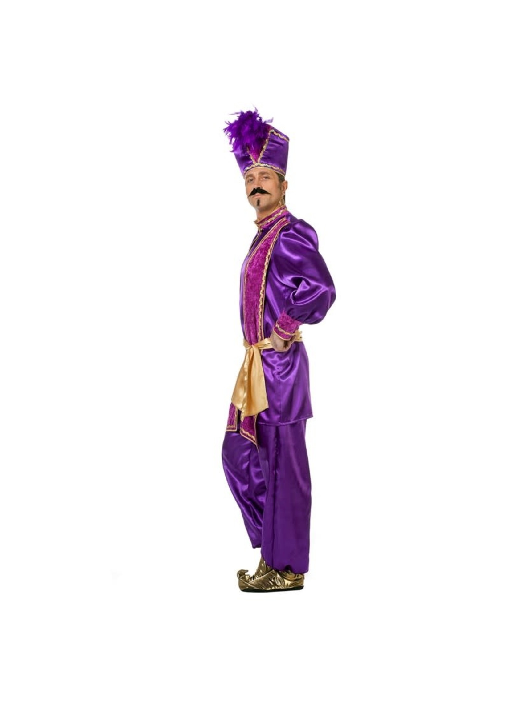 Feestkleding Breda Kostuum Sultan paars