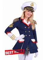 Thetru Jas dame ''Ahoy'', Marineblauw-Mix van kleuren